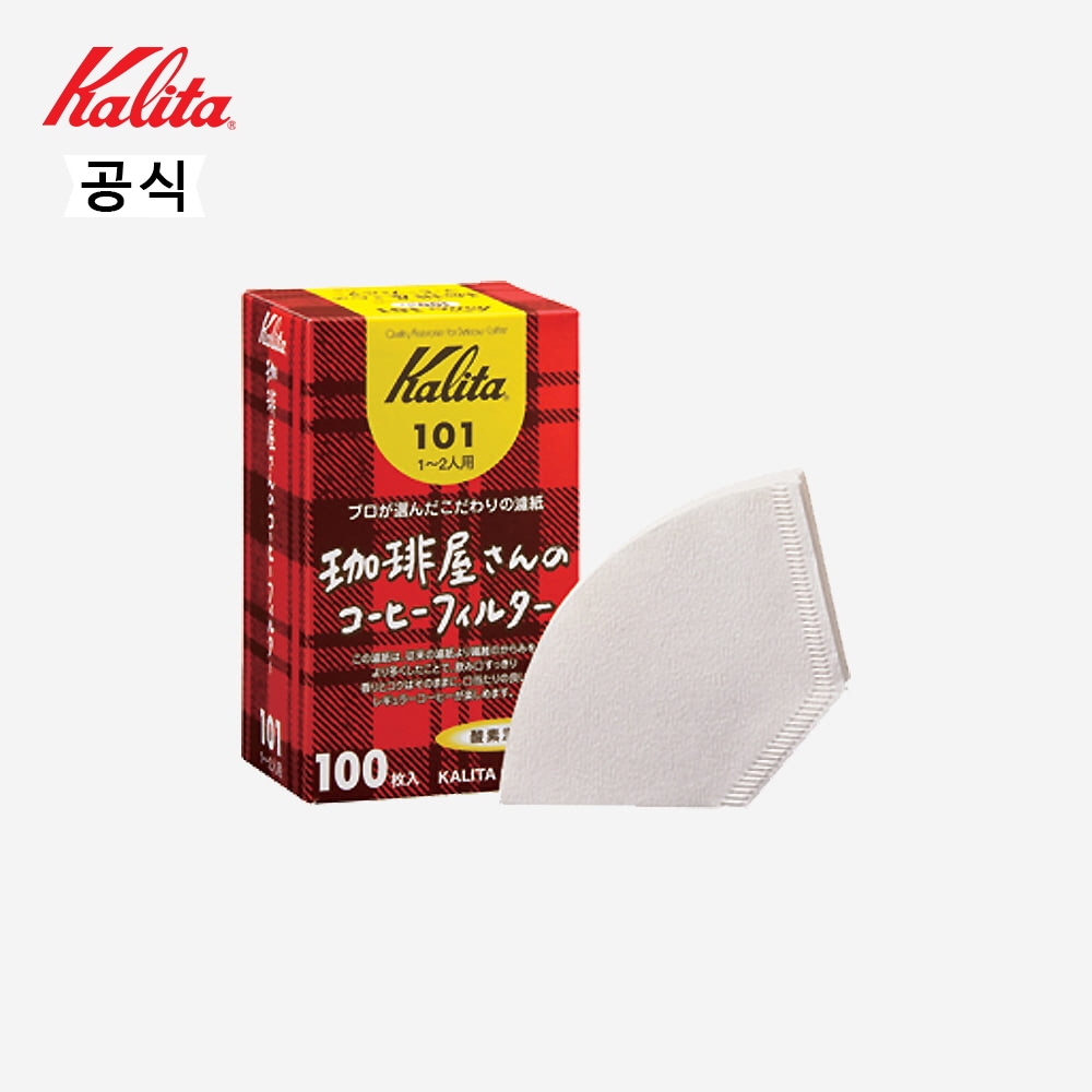 칼리타 카페의 커피 필터101 100p-화이트 가격 비교 칼리타 칼리타 카페의 커피 필터101 100p-화이트