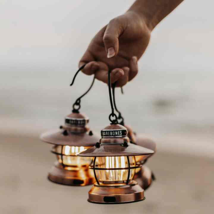 ミニ エジソン ランタン LED［7色］