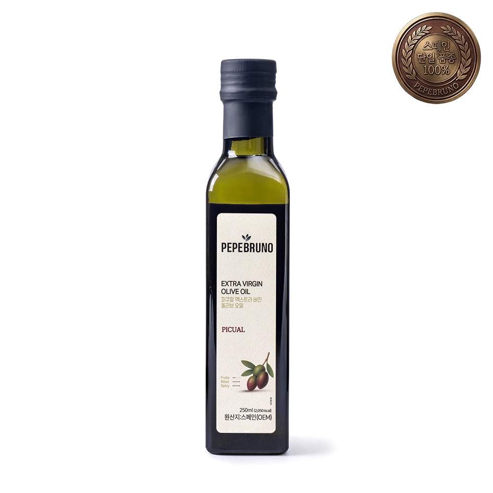 피쿠알 엑스트라버진 올리브오일 250ml 가격 비교 페페브루노 피쿠알 엑스트라버진 올리브오일 250ml