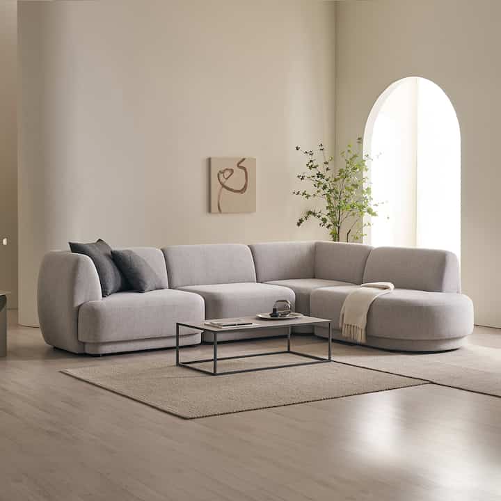 BOTANIC 4人掛けソファ［20色］