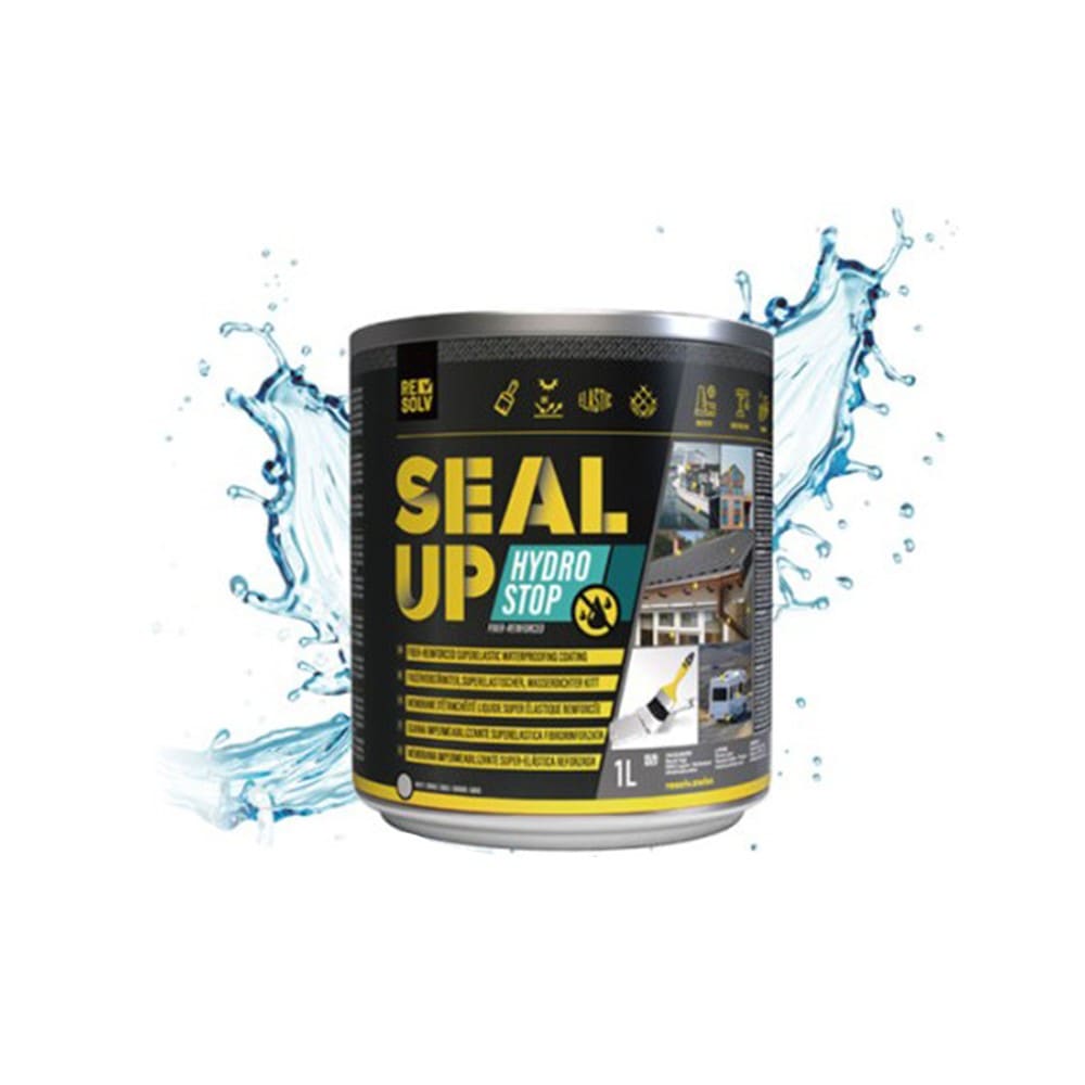 원씰씰업 하이드로 스탑 섬유 함유 강력 방수제 1L 균열메꿈 누수방지 SEAL UP