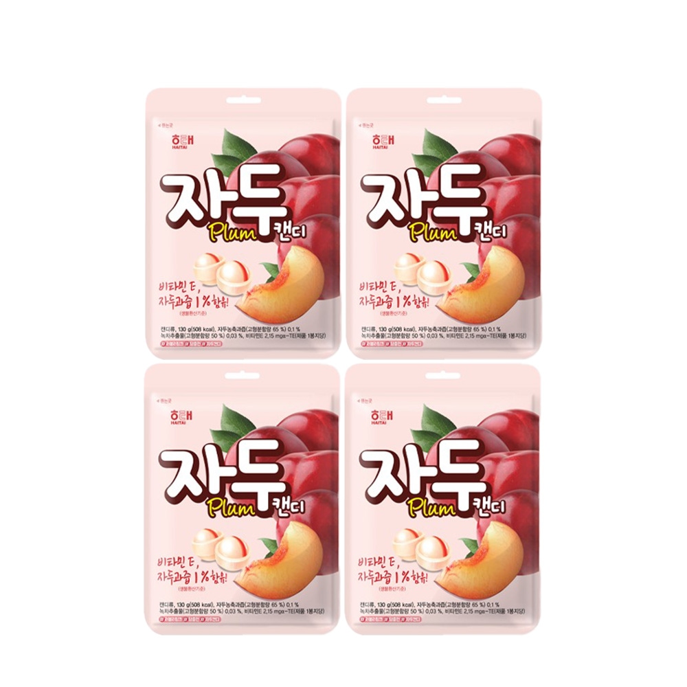 해태 자두캔디 130g x 4개 사탕 가격 비교 시리즈몰 해태 자두캔디 130g x 4개 사탕