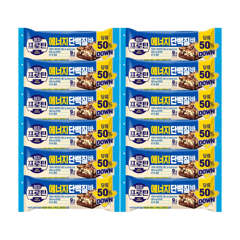 이지프로틴 에너지단백질바 40g x12개 가격 비교 롯데웰푸드 이지프로틴 에너지단백질바 40g x12개