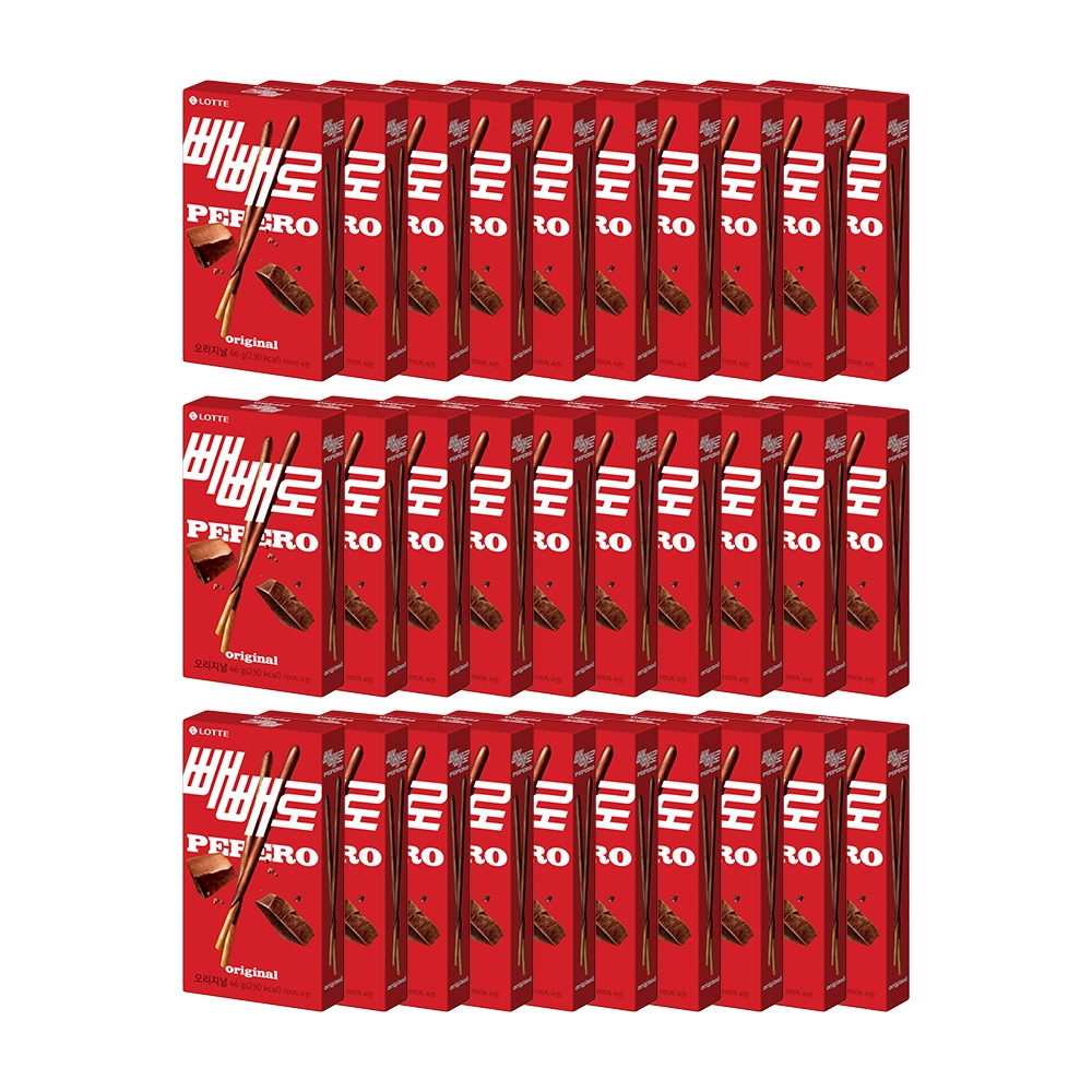 초코 빼빼로 46g X30개 가격 비교 롯데웰푸드 초코 빼빼로 46g X30개