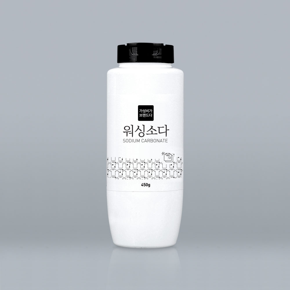 가성비가브랜드다 워싱소다 450g(톡톡이) / 탄산소다 세탁세제 세정제 가격 추이 가성비가 브랜드다 가성비가브랜드다 워싱소다 450g(톡톡이) / 탄산소다 세탁세제 세정제 - 최저가 7,900원