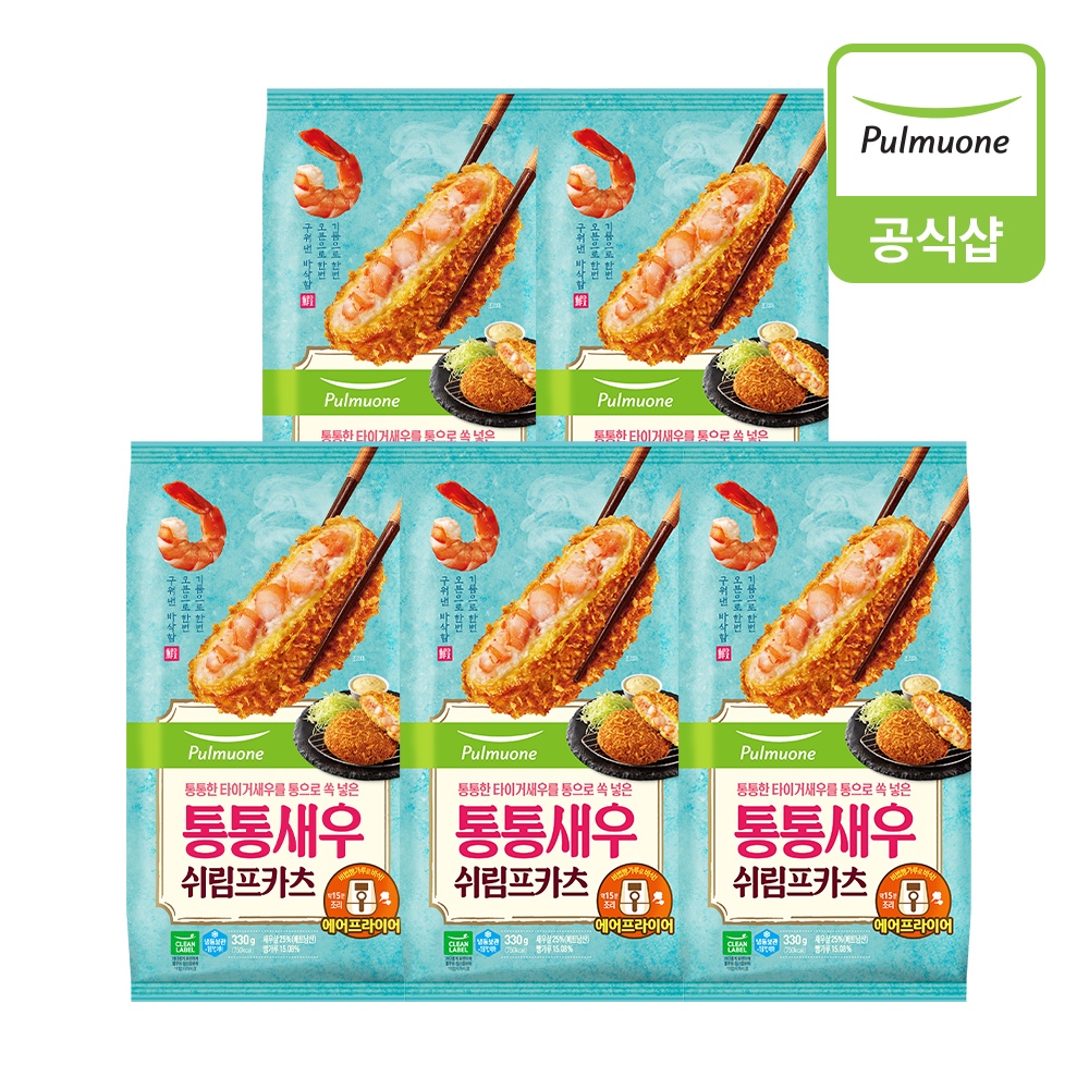 통통새우쉬림프카츠 330gx5개 가격 추이 풀무원 통통새우쉬림프카츠 330gx5개 - 최저가 47,400원