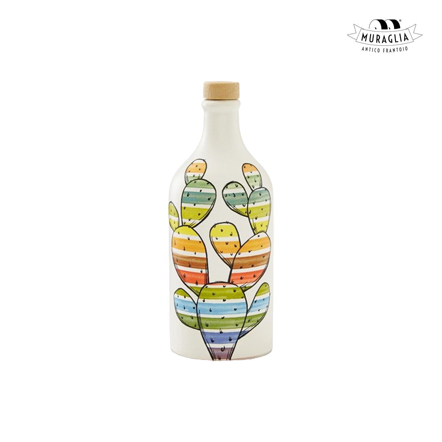 이탈리아 페란자나 엑스트라 버진 올리브오일 캑터스(선인장) 도자기 500ml