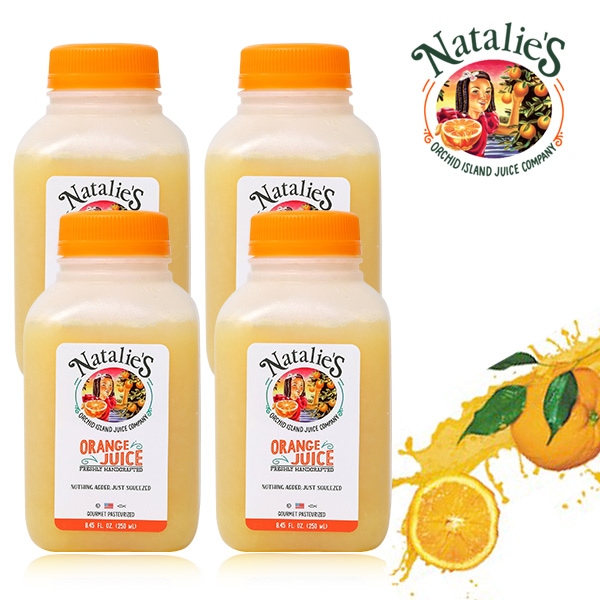 나탈리스 오렌지 착즙 주스 250ml 4개