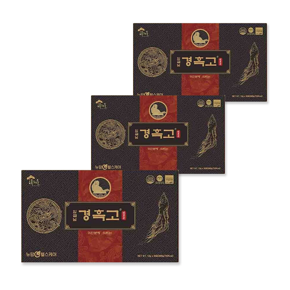 임금님 경흑고 12g*30포 3팩 가격 비교 청해솔 임금님 경흑고 12g*30포 3팩