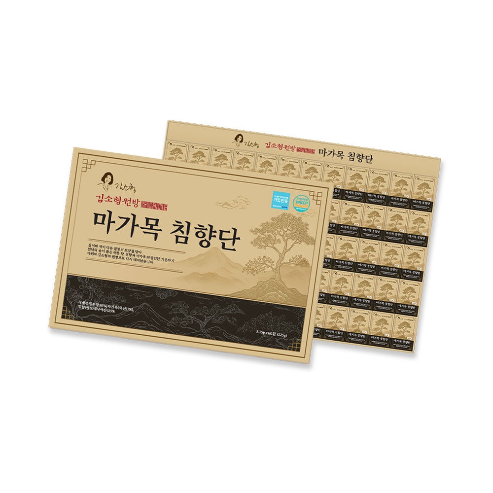 김소형원방 마가목 침향단 3.75g*60정 가격 비교 옻가네 김소형원방 마가목 침향단 3.75g*60정