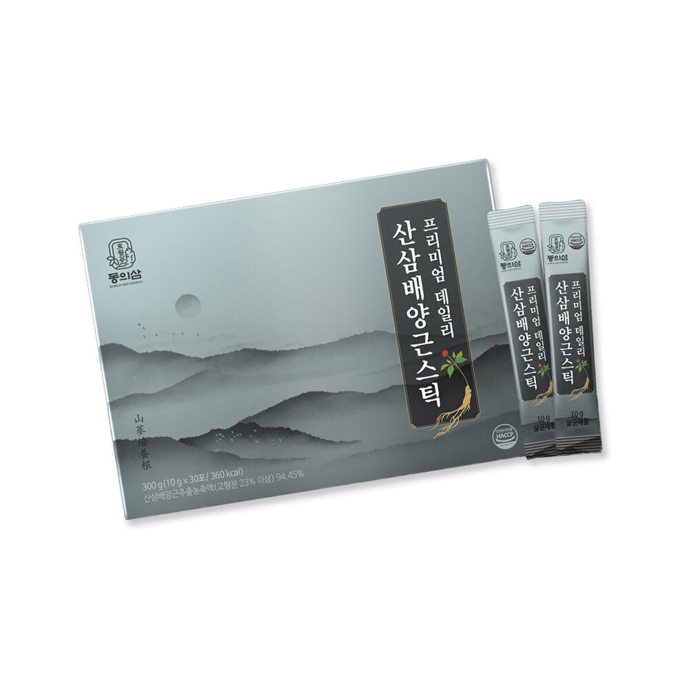 동의삼 프리미엄 데일리 산삼배양근스틱 10g*30포