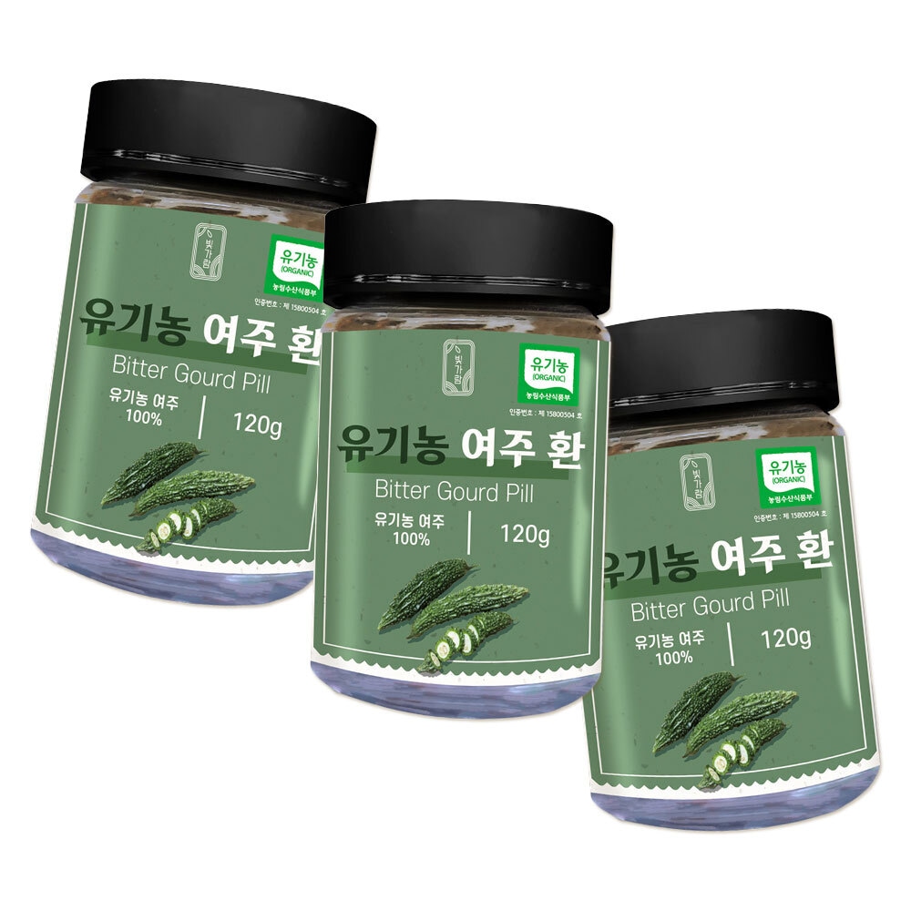 유기농 여주환 120g 3팩 가격 비교 빛가람생명농업공동체협동조합 유기농 여주환 120g 3팩