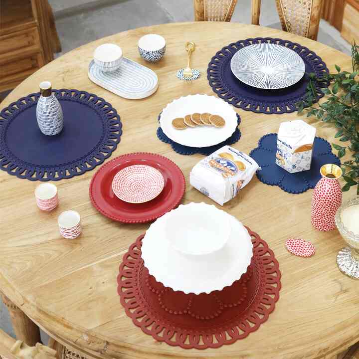 O`homage Fleur シリコン ランチョンマット 35cm［12色］