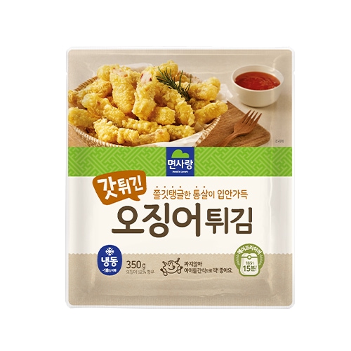 갓튀긴오징어튀김 350g (냉동) 가격 비교 면사랑 갓튀긴오징어튀김 350g (냉동)