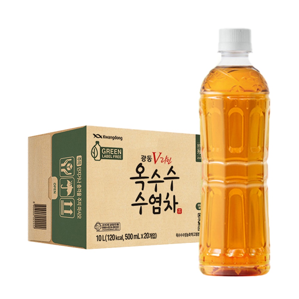 광동 옥수수수염차 무라벨 500ml 20입 가격 추이 광동제약 광동 옥수수수염차 무라벨 500ml 20입 - 최저가 20,900원