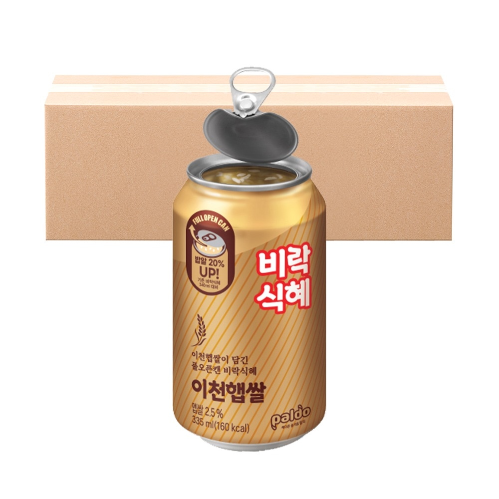 이천햅쌀 비락식혜 335ml*24캔 가격 비교 팔도 이천햅쌀 비락식혜 335ml*24캔