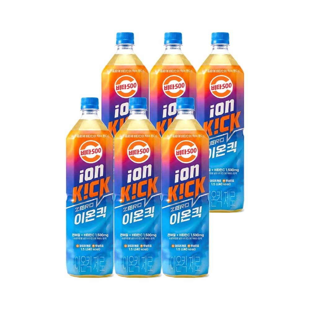 광동 비타500 이온킥 제로 1.5L 6입 - 최저가 13,900원