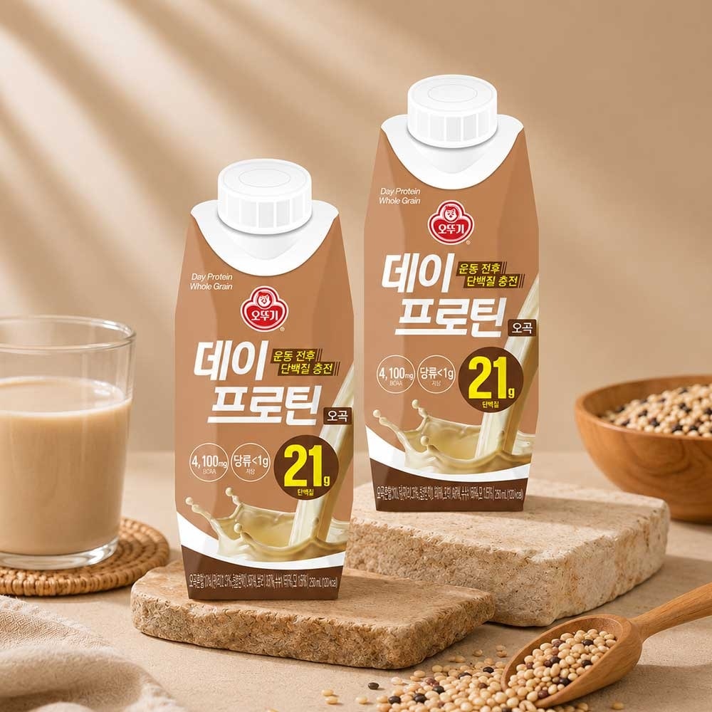 데이프로틴 오곡 250ml 36팩 가격 비교 오뚜기 데이프로틴 오곡 250ml 36팩