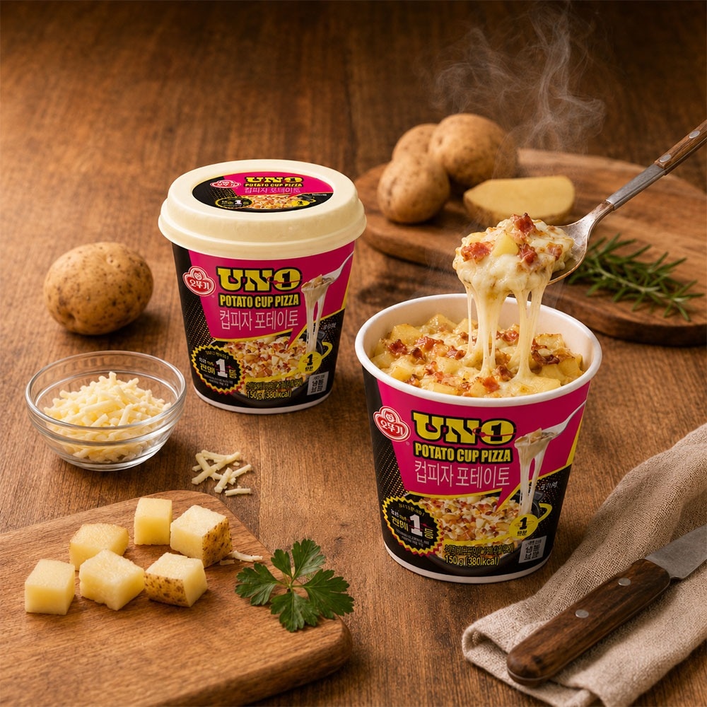 UNO 컵피자 포테이토 150g 6개 가격 비교 오뚜기 UNO 컵피자 포테이토 150g 6개