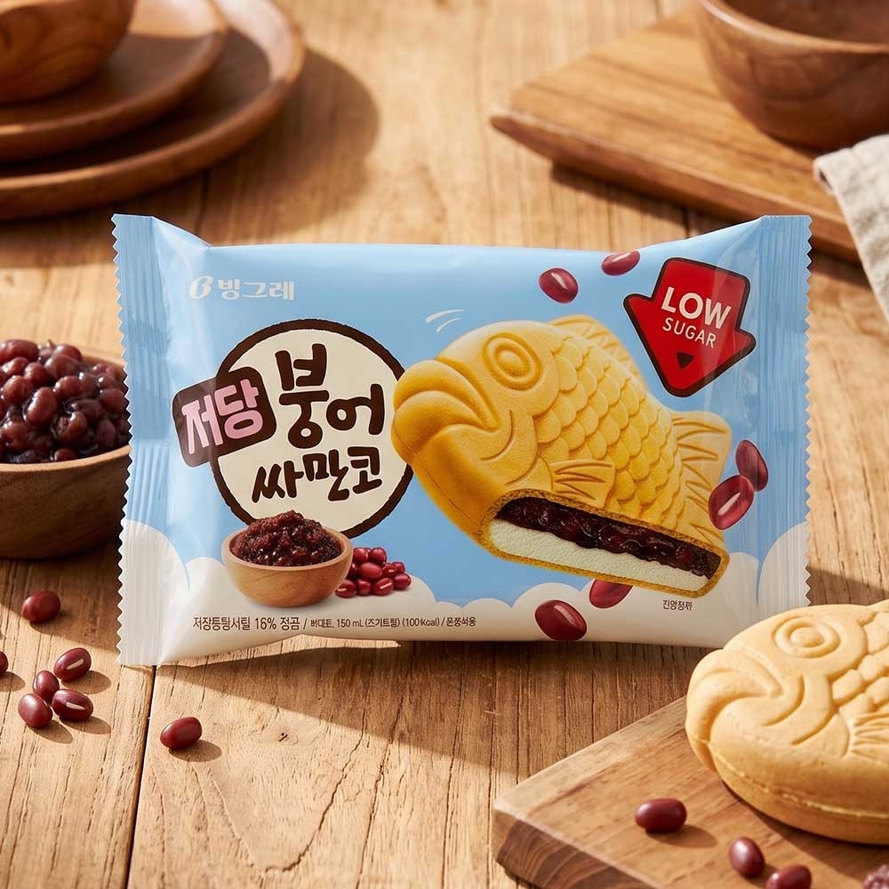 빙그레 붕어싸만코 저당 24개 아이스크림