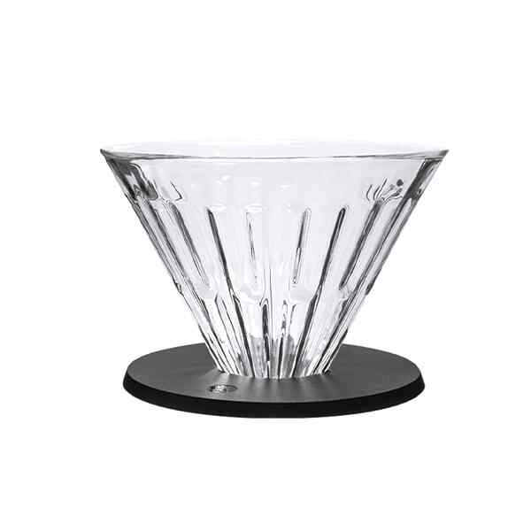 クリスタル アイ ガラス ドリッパー 01 ブラック