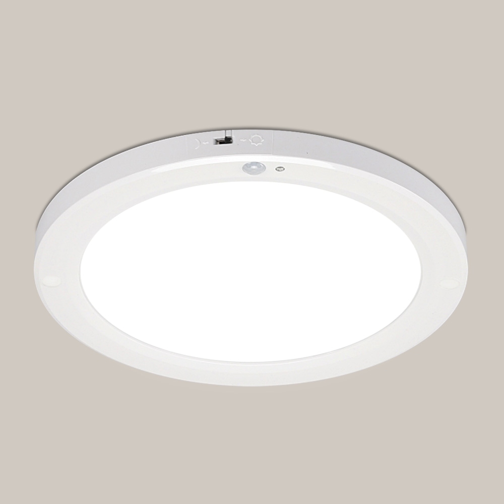 다온조명 LED 센서등 초슬림 엣지조명 원형 (250mm) 20W 플리커프리 현관조명 보일러실 창고