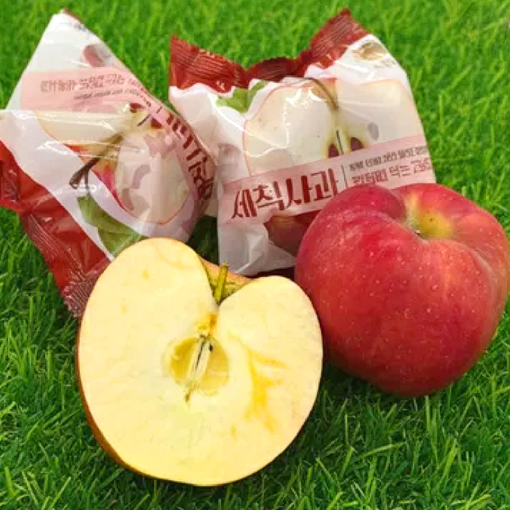 산해직송 껍질째 먹는 산지직송 세척사과 2kg / 3kg / 5kg