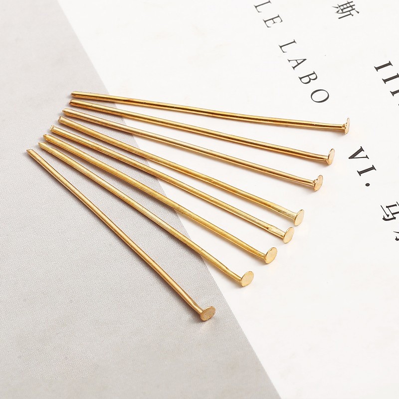 느낌상점 T핀 DIY 악세사리 만들기 재료 비즈 부자재 가방 팔찌 모루인형 매듭 고정 팬던트