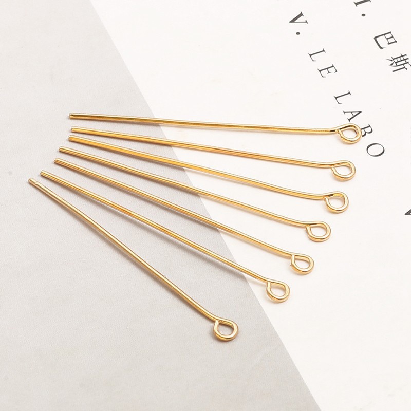오늘의집 느낌상점 9핀 DIY 악세사리 만들기 재료 9자핀 비즈 부자재 가방 팔찌 모루인형 매듭 고정 팬던트