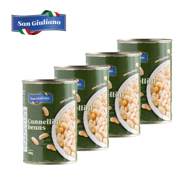 산줄리아노 까넬리니빈 400g X 4개 화이트빈