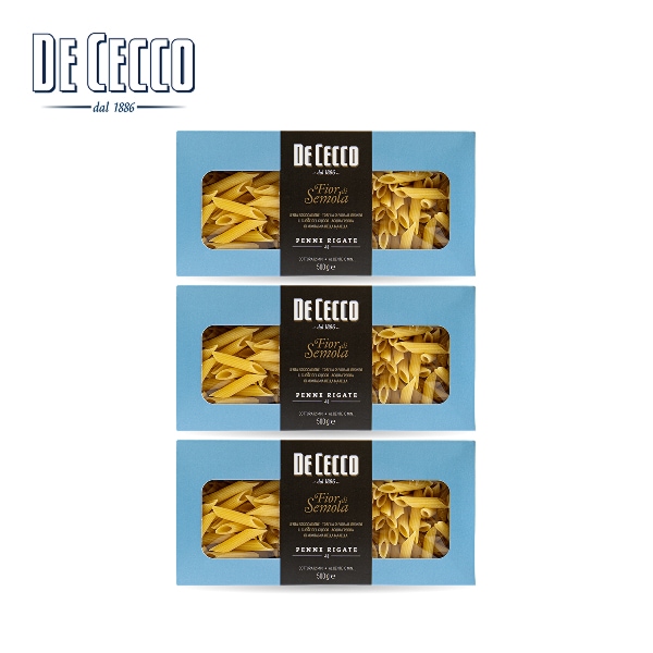 데체코 피오르 디세몰라 펜네 리가테 500g 3개 파스타면