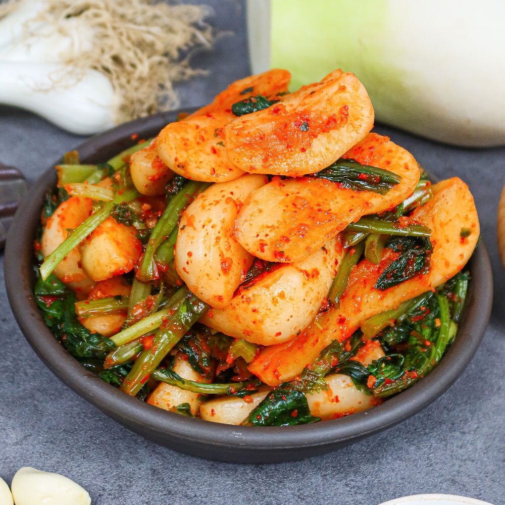 HACCP 국내산 전라도식 알타리무 총각김치 당일생산 1kg 2kg 외 가격 비교 공생장터 HACCP 국내산 전라도식 알타리무 총각김치 당일생산 1kg 2kg 외