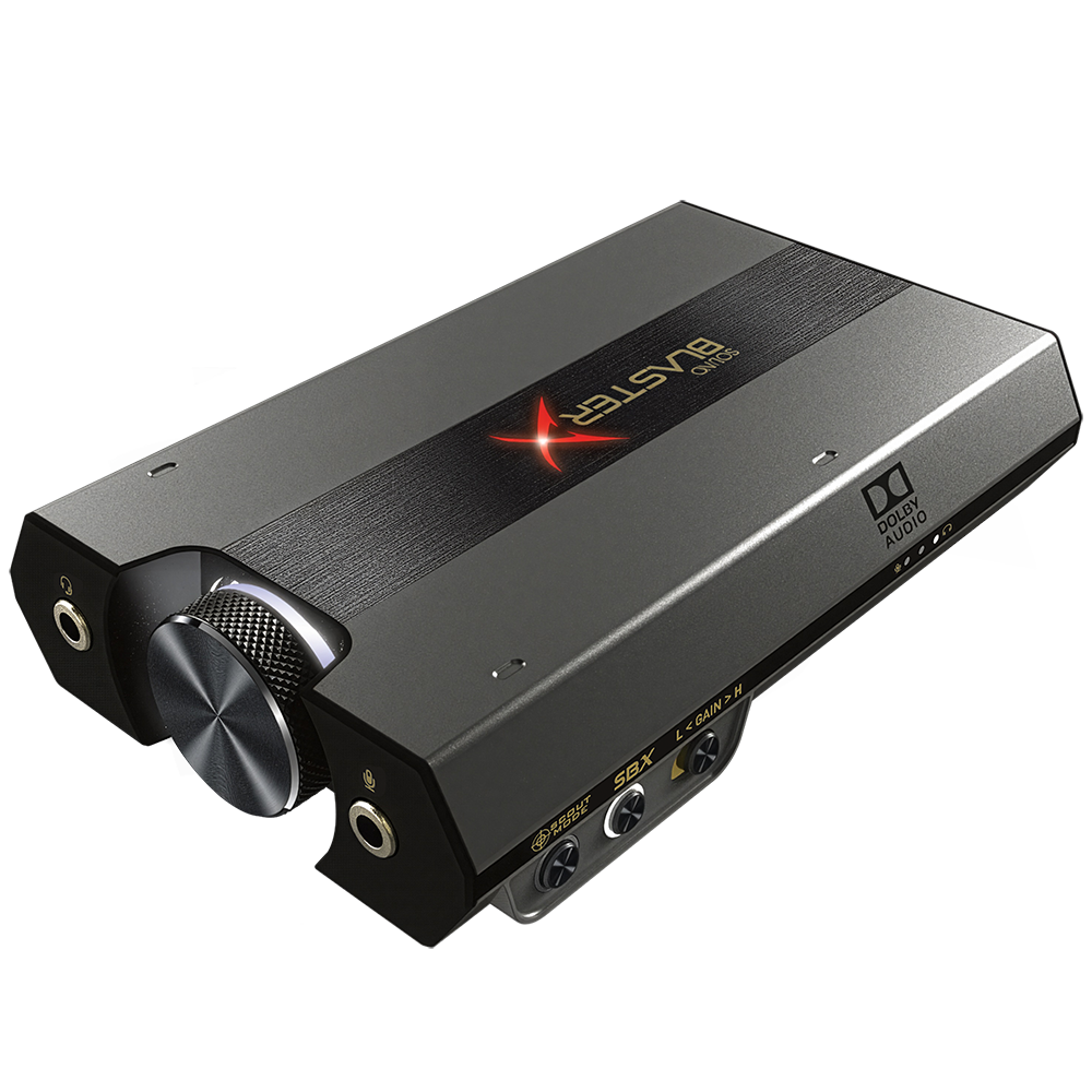 크리에이티브 Creative 사운드 블라스터X G6 USB-C 외장형 사운드카드