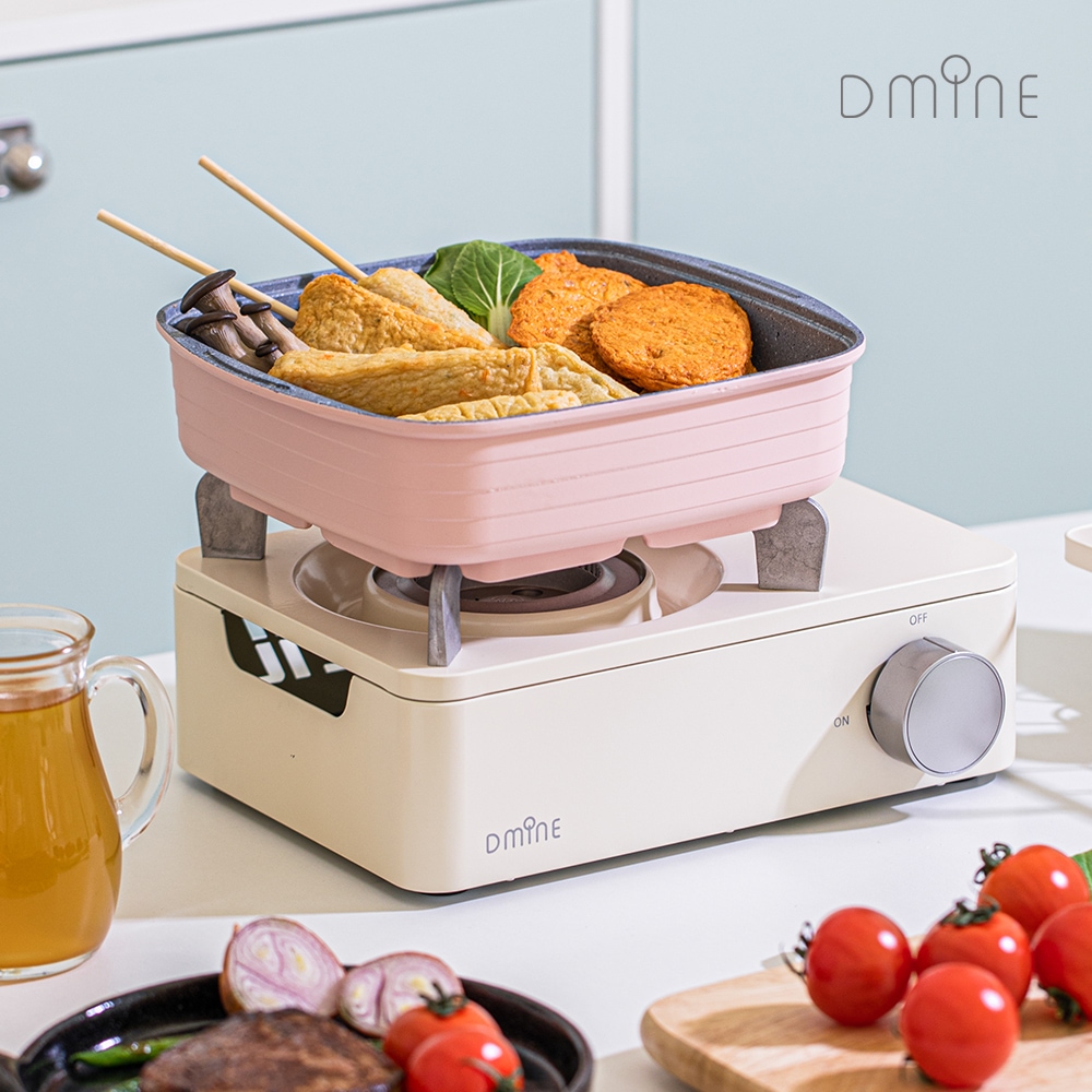 디마인 감성 스토브 캠핑 미니 가스버너 휴대용 GRASTOVE1V 크림