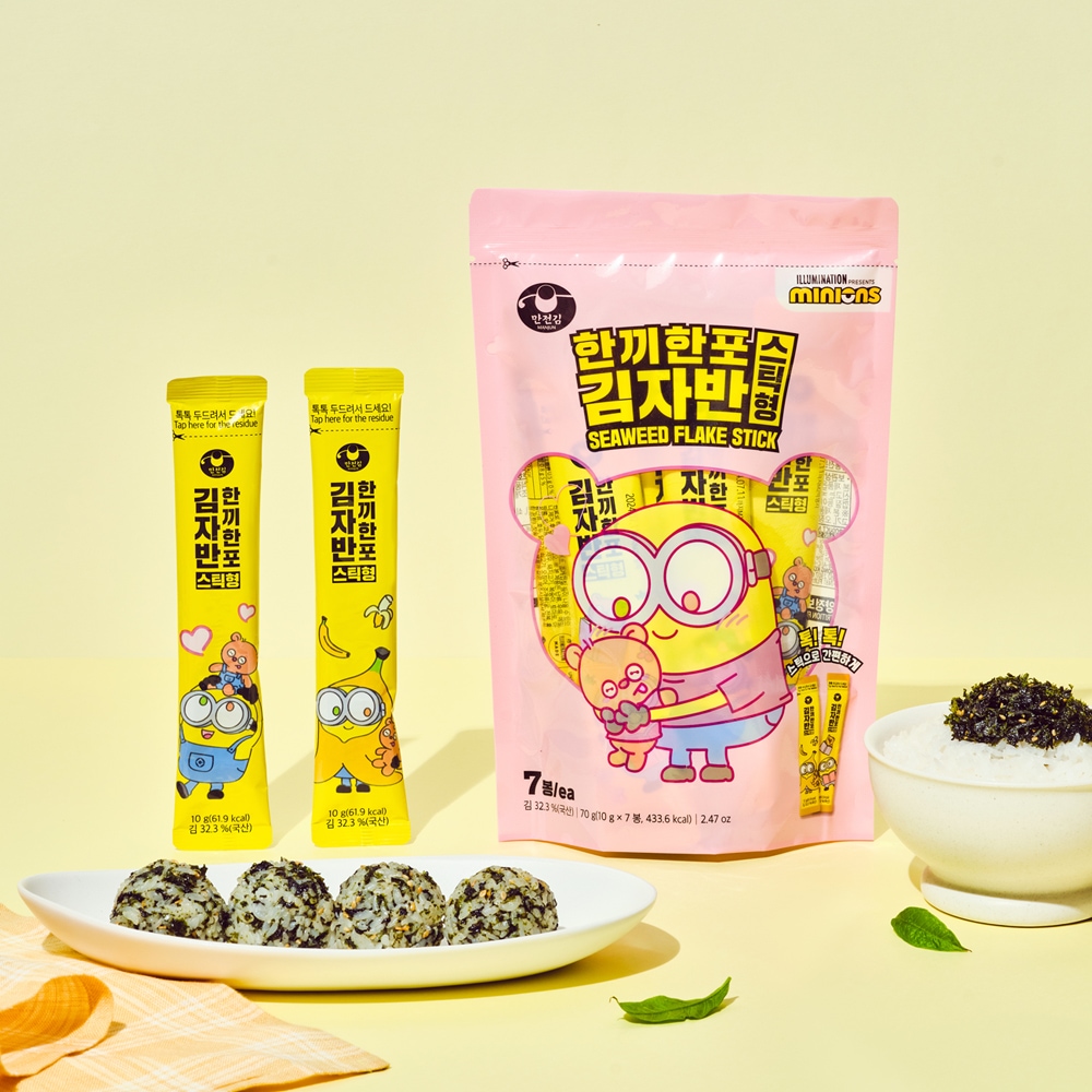만전김 한끼한포 김자반 스틱형 10g*7봉