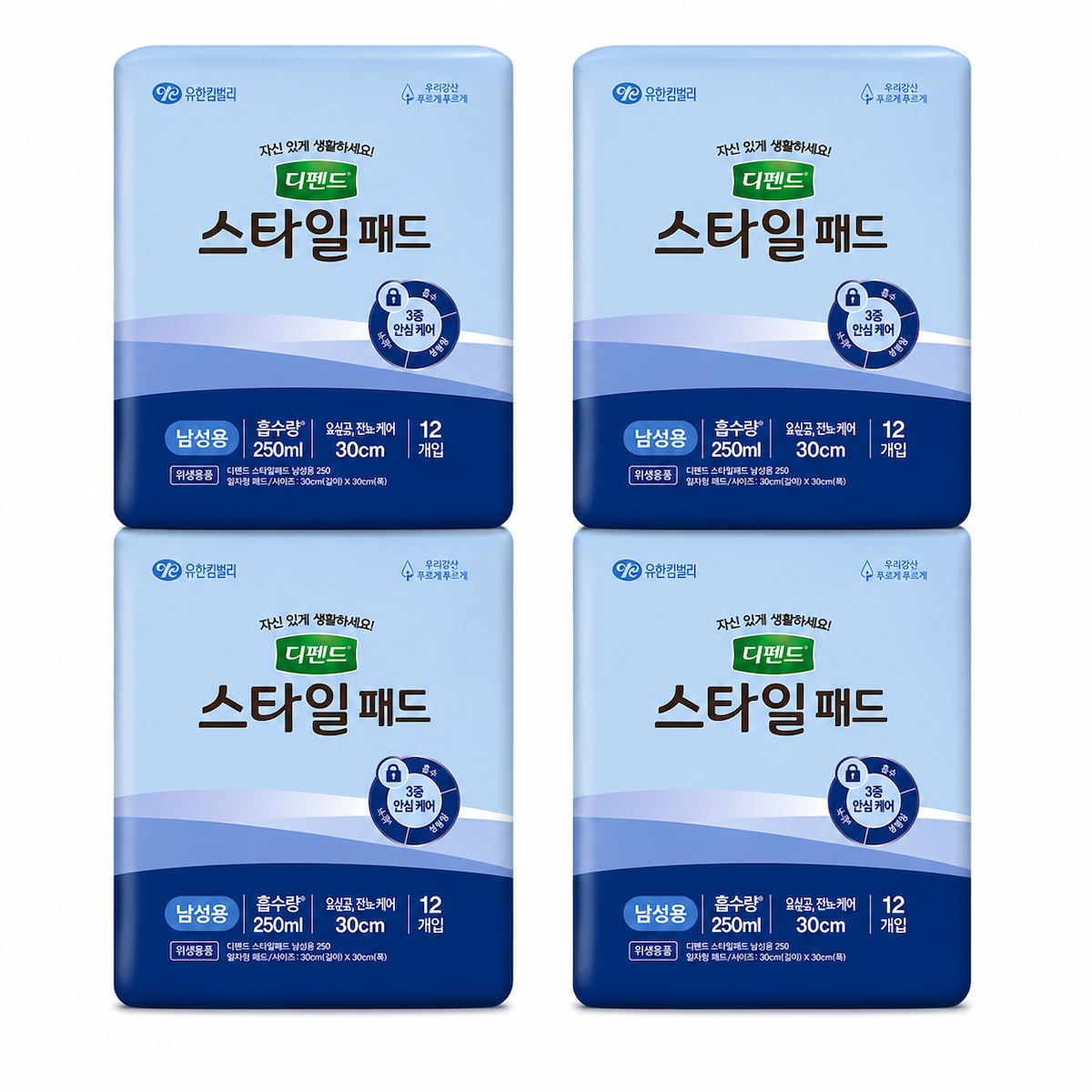 스타일패드 프리사이즈 남성용 12개입 x4팩 가격 비교 디펜드 스타일패드 프리사이즈 남성용 12개입 x4팩