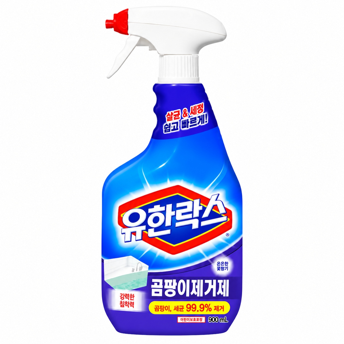 유한락스 곰팡이제거제 은은한꽃향기 세정제 900ml - 최저가 5,200원