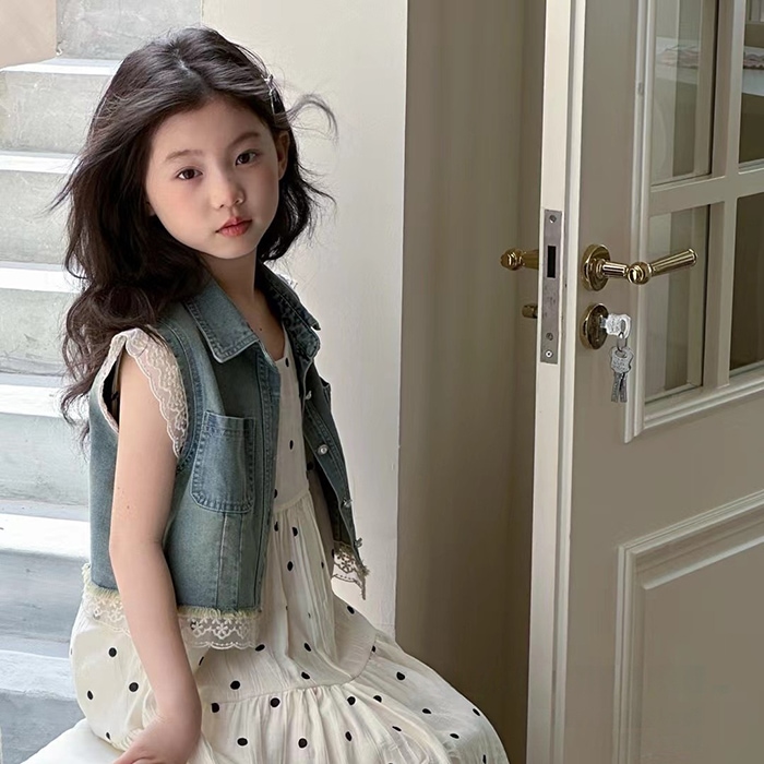 레이스 데님 조끼 R14649 가격 비교 베이비맥스 레이스 데님 조끼 R14649