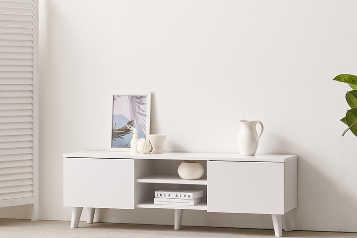 셀레스타 루나2 1200 도어 TV거실장 원룸 티비다이 4colors