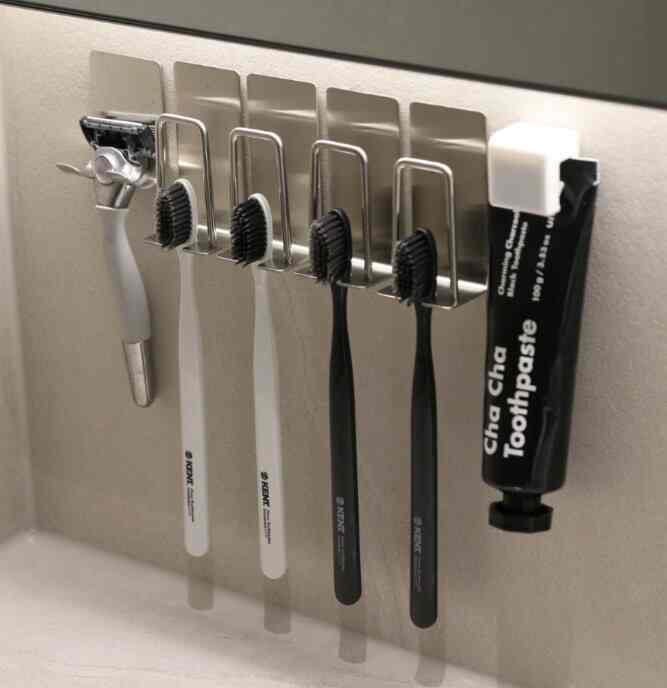 Aquwa ステンレス歯ブラシホルダー