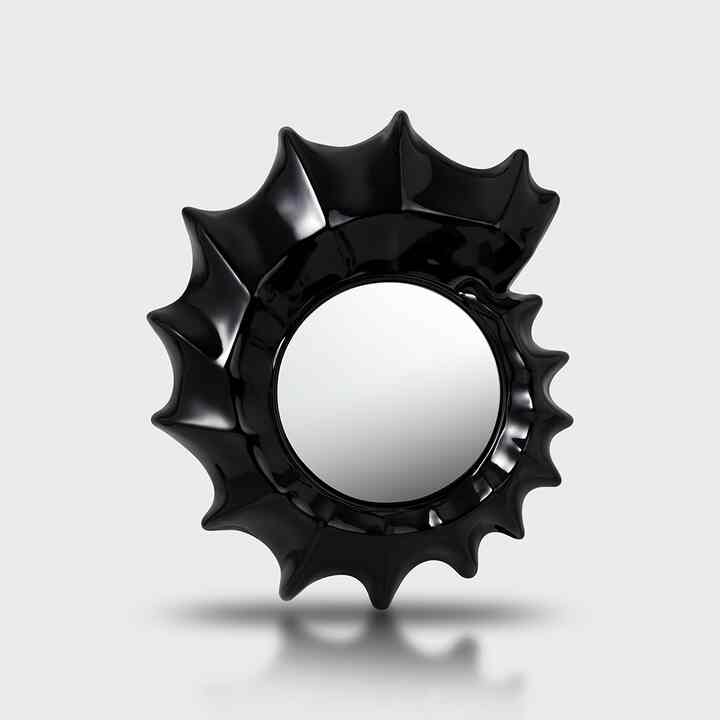 Ammonite 壁掛けミラー S［3色］