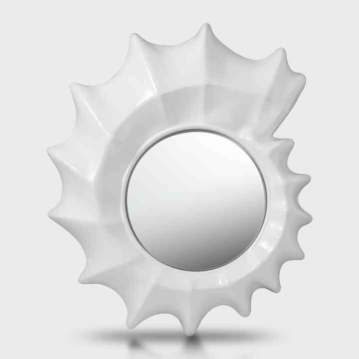 Ammonite 壁掛けミラー L［3色］