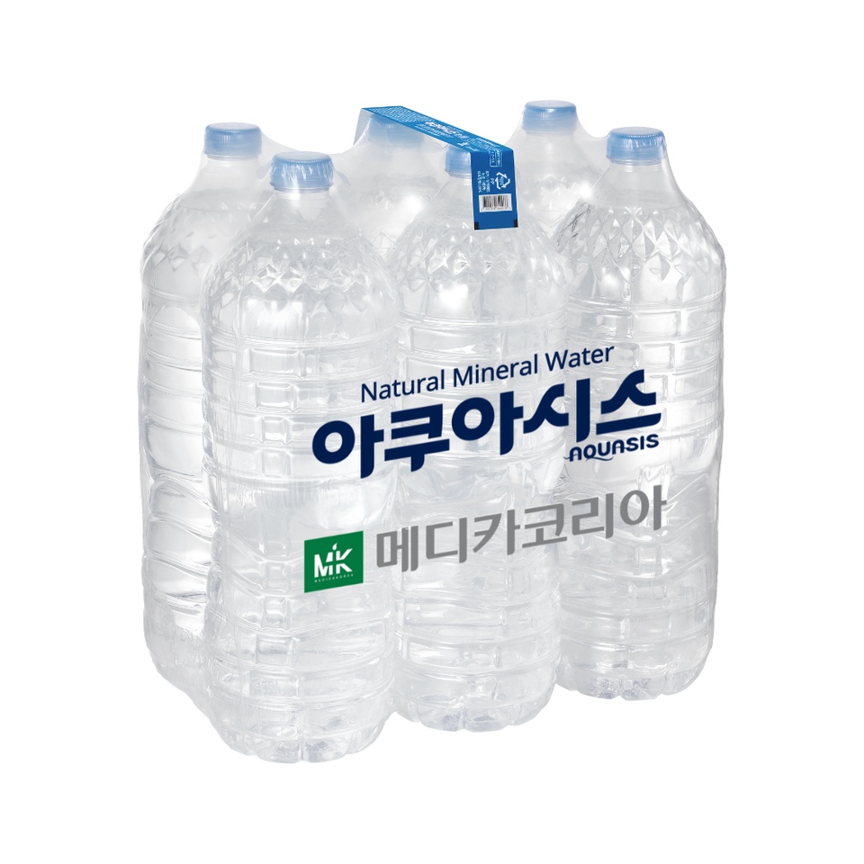 생수 > 아쿠아시스 생수 무라벨 물 2L x 24병 먹는샘물 6개입x4팩_AM | 오늘의집 쇼핑