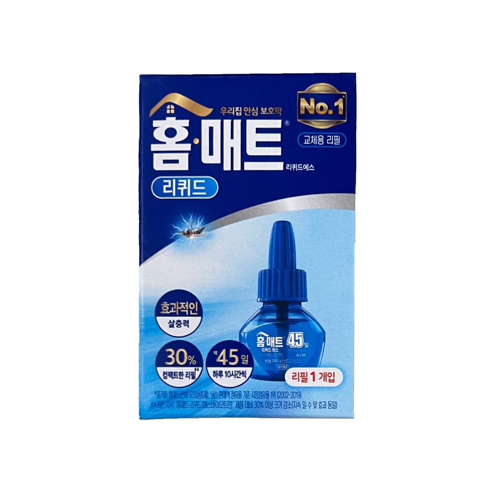 리퀴드 교체용 리필 45일 1P / 모기 퇴치제 살충제 기피제 가격 비교 홈매트 리퀴드 교체용 리필 45일 1P / 모기 퇴치제 살충제 기피제