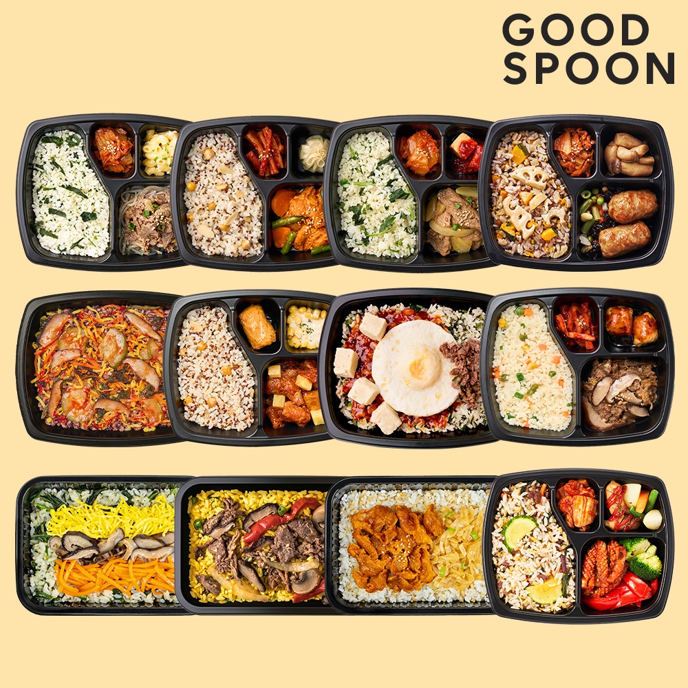 굿스푼 도시락 나물 비빔밥 12팩 맛있는 밥 반찬 건강한 영양 관리 음식 간편 식단 가격 비교 미스터네이처 굿스푼 도시락 나물 비빔밥 12팩 맛있는 밥 반찬 건강한 영양 관리 음식 간편 식단