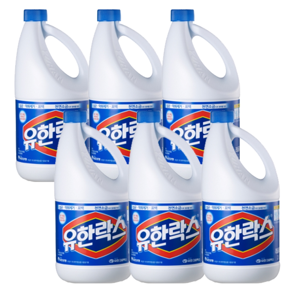 유한락스 레귤러 2L x6 가격 추이 유한양행 유한락스 레귤러 2L x6 - 최저가 38,500원
