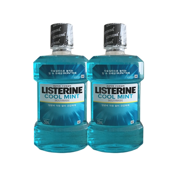 쿨민트 250ml x2 가격 비교 리스테린 쿨민트 250ml x2