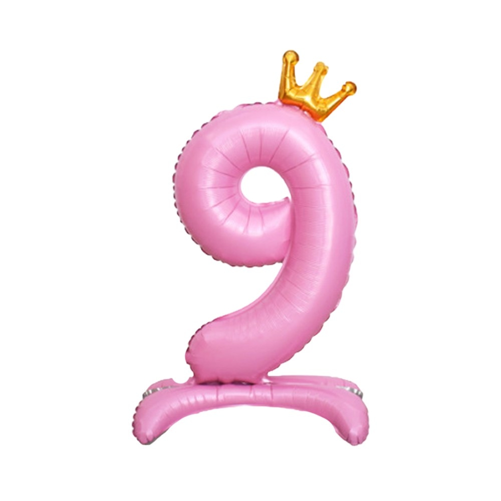 왕관 스탠딩 숫자 호일 풍선 핑크 9 생일이벤트 숫자풍선 32인치 가격 비교 파티아일랜드 왕관 스탠딩 숫자 호일 풍선 핑크 9 생일이벤트 숫자풍선 32인치
