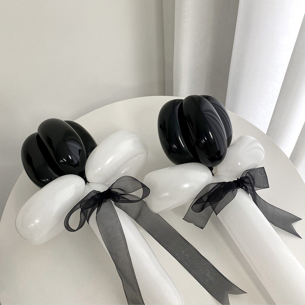 오늘의집 대형 꽃송이 DIY 세트 블랙 요술 풍선 꽃풍선 기념일 이벤트