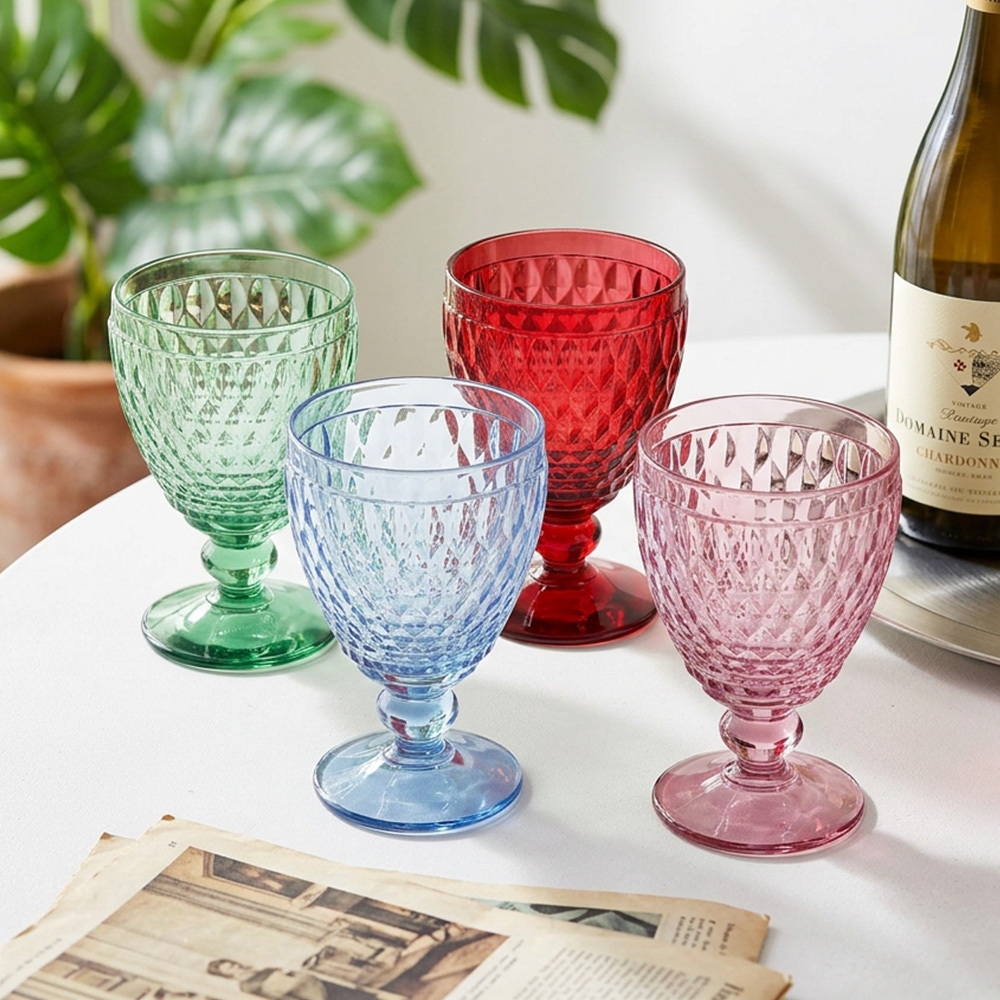 고블렛 와인잔 대 400ml 4p 선물세트(쇼핑백추가옵션) 색상고르기 가격 비교 빌레로이앤보흐 고블렛 와인잔 대 400ml 4p 선물세트(쇼핑백추가옵션) 색상고르기